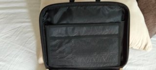 Borsa porta PC Bombata in similpelle marrone