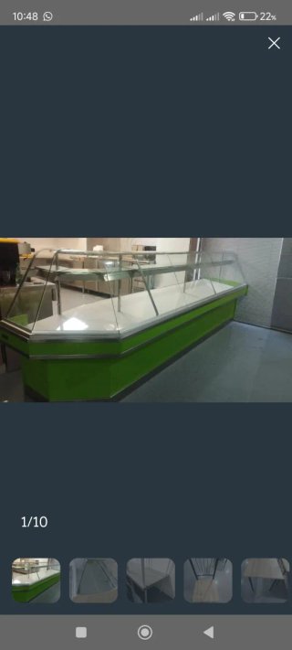 Vitrina expositora cristal neutra