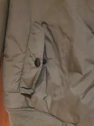 Chaqueta bomber verde chico talla 13/14 años