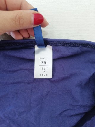 Braguita bikini CYELL morada talla S.