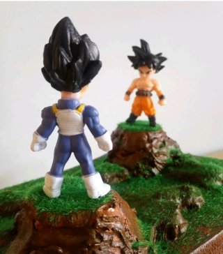 Diorama Dragonball Goku Vegeta