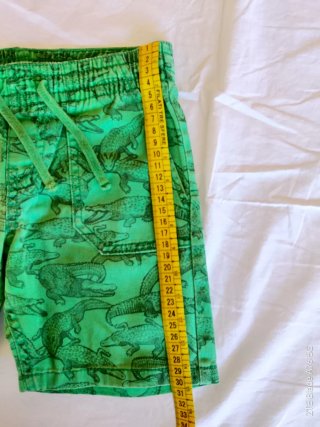 Pantaloncini bambino con stampa coccodrilli