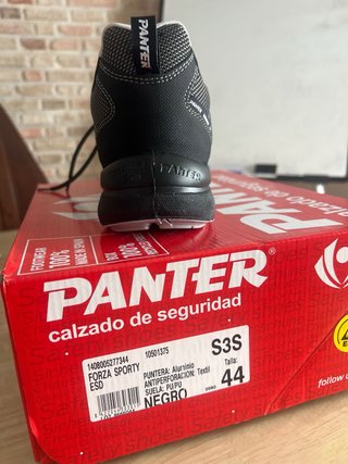 Calzado de seguridad Panter Negro/Gris