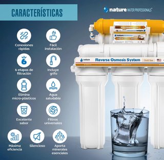Equipo ósmosis inversa 6 etapas 50GPD