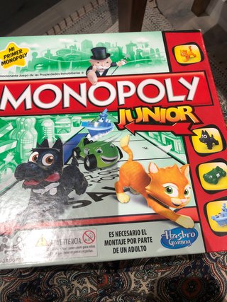 Monopoly Junior Juego de Mesa 5+