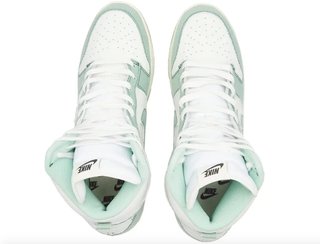 Nike Dunk High 1985 Verde y Blanco