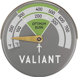 1339 - Termometro Valiant magnetico Grigio/Verde