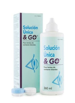 Solución Única&GO 360ml para lentillas