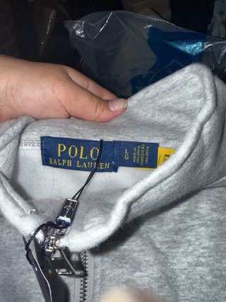 Sudadera Polo Ralph Lauren Gris Talla L
