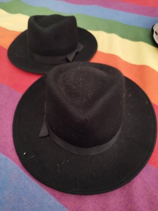 2 Gorros de fiesta negros
