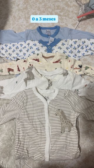 Lote Bodys Bebé 0-3 Meses o 1€ cada uno.