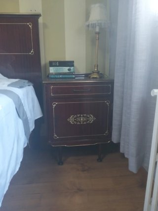 Dormitorio antiguo madera