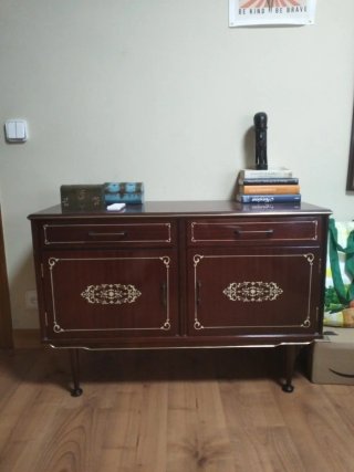 Dormitorio antiguo madera