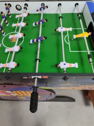 Futbolín de madera