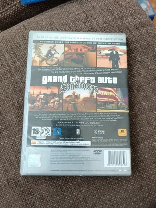 Grand Theft Auto: San Andreas PS2 Platinum