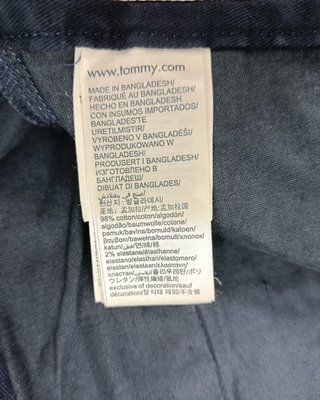 Tommy Jeans Bermuda Chino Azul Marino Talla L