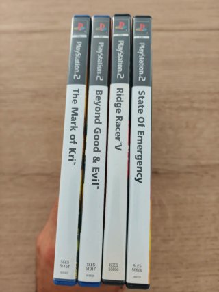 Pack 4 Juegos PS2 PAL España