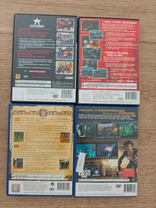 Pack 4 Juegos PS2 PAL España