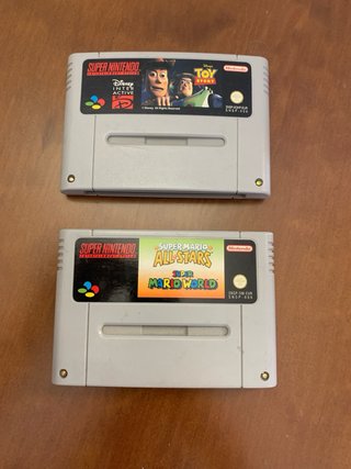 !! SUPER NINTENDO + 2 mandos + 2 juegos