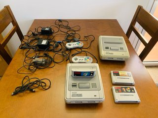 !! SUPER NINTENDO + 2 mandos + 2 juegos