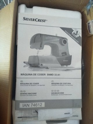 Máquina de Coser Silvercrest