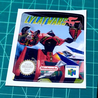 Pegatina Star Fox 64 Lylat Wars