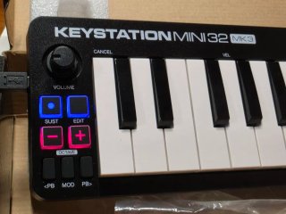 M-AUDIO Keystation Mini 32 MK3 Controlador