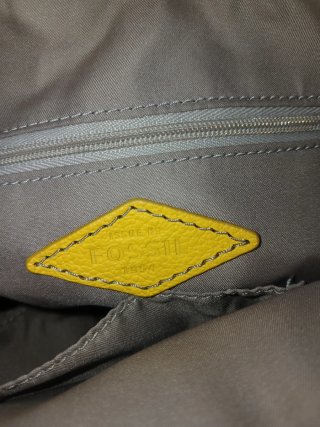 Borsa a tracolla Fossil gialla