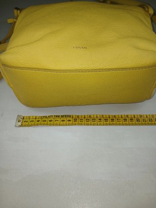 Borsa a tracolla Fossil gialla