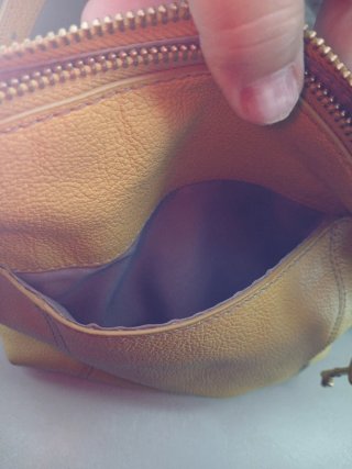 Borsa a tracolla Fossil gialla