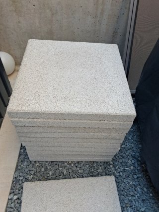Baldosas de exterior filtrantes