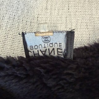 Montone Shearling Chanel Boutique Pelle trapuntato