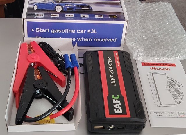 Avviatore Auto Portatile EAFC 2000A / 12V