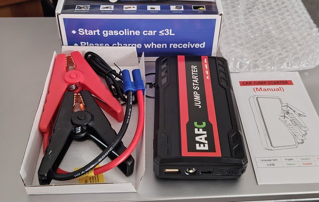 Avviatore Auto Portatile EAFC 2000A / 12V