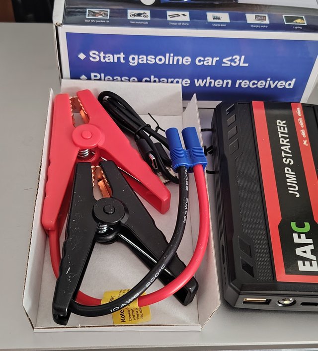 Avviatore Auto Portatile EAFC 2000A / 12V