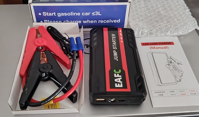 Avviatore Auto Portatile EAFC 2000A / 12V