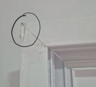 Puerta aluminio cristal blanca 80x200