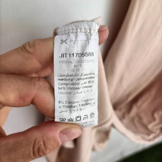 Vestito Lungo Viscosa Beige