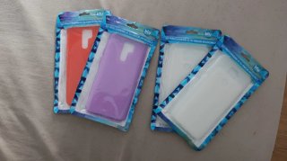 Fundas silicona de xiaomi y de iphone