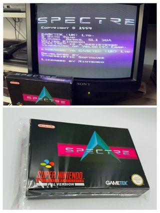 Spectre SNES Pal UKV