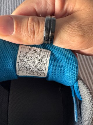 Zapatillas Asics Lima Padel Azul Naranja