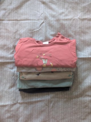 Pack 5 bodys Talla 98/104