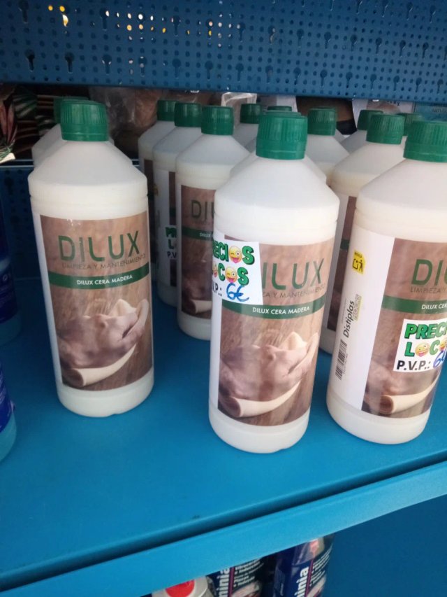 DILUX Cera Madera Limpieza y Mantenimiento