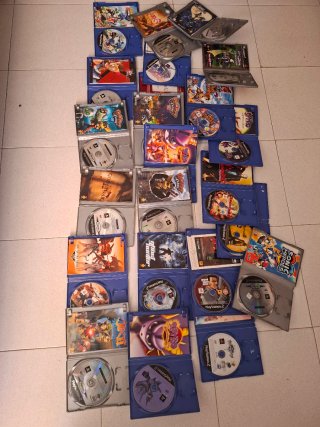 Lote 23 Juegos PS2 Originales Cajas y Manuales