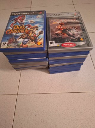 Lote 23 Juegos PS2 Originales Cajas y Manuales