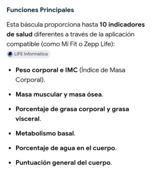 Báscula Inteligente Xiaomi Mi Body Scale Blanca