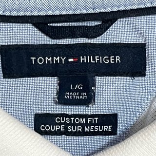 Camisa Polo Tommy Hilfiger Blanca Talla L