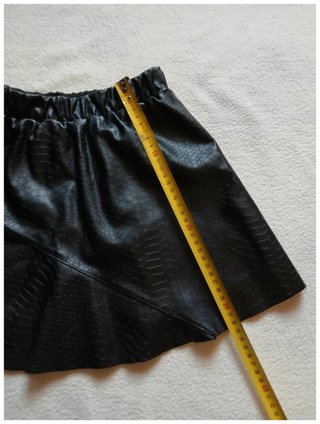 Gonna in pelle bimba - Misura 6 anni
