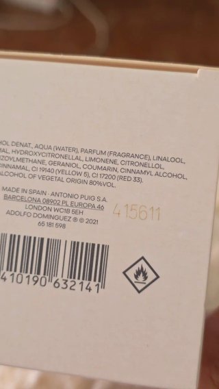 Adolfo Dominguez Iris Vainilla Perfume
