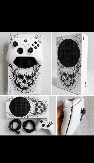 Xbox Series S Blanca personalizada